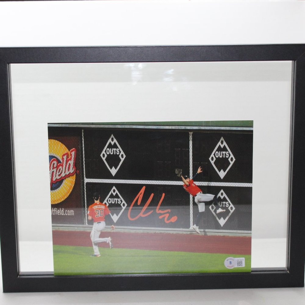 Chas McCormick Signed Photo.
